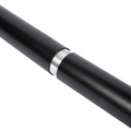 Round Matte Black Threaded Closet Rod