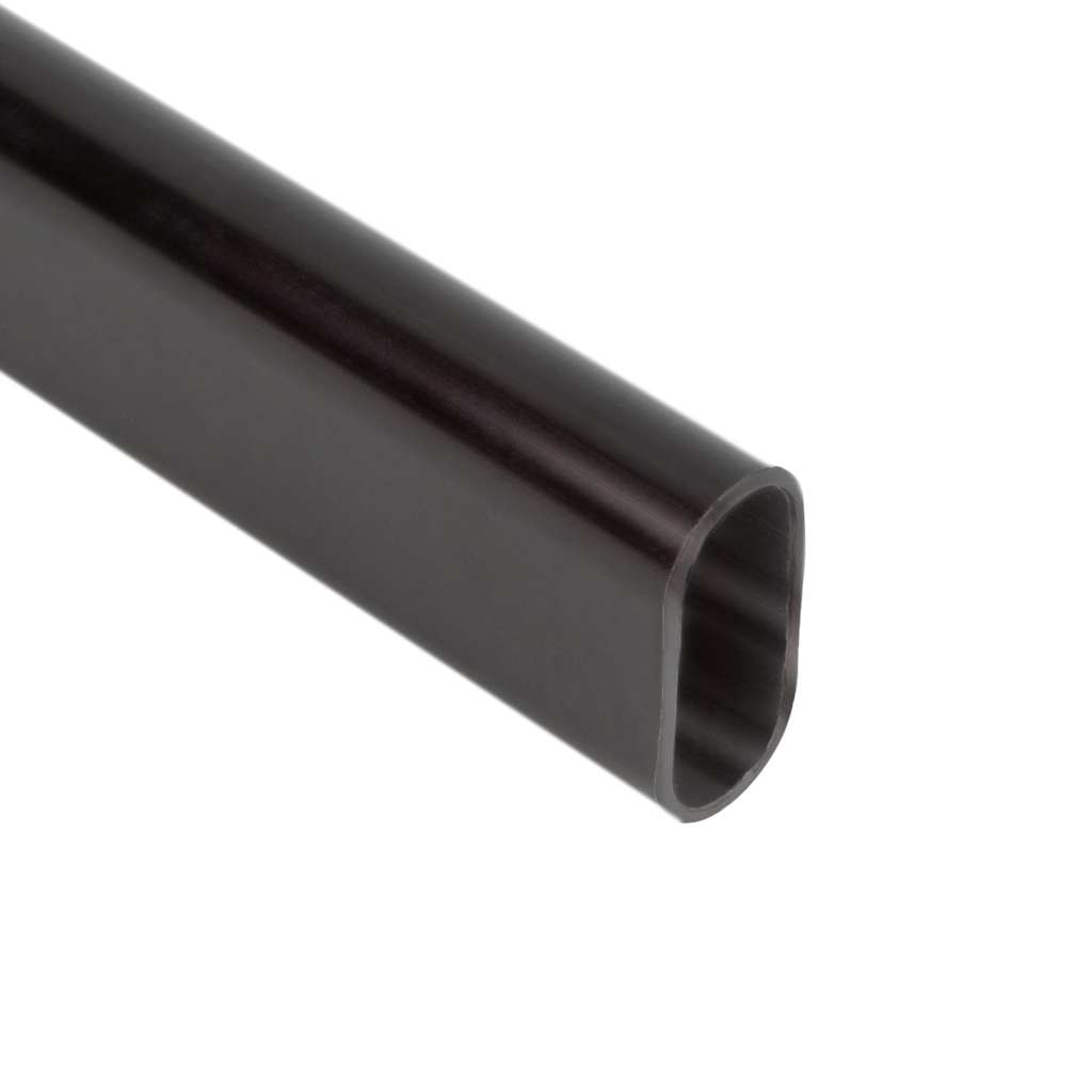 Oval Oil-Rubbed Bronze Closet Rod