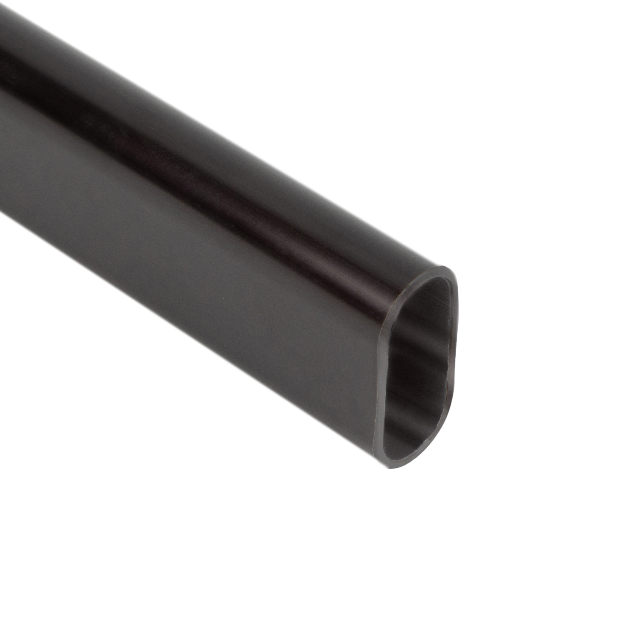 Oval Oil-Rubbed Bronze Closet Rod