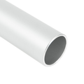 Round Matte Aluminum Closet Rod