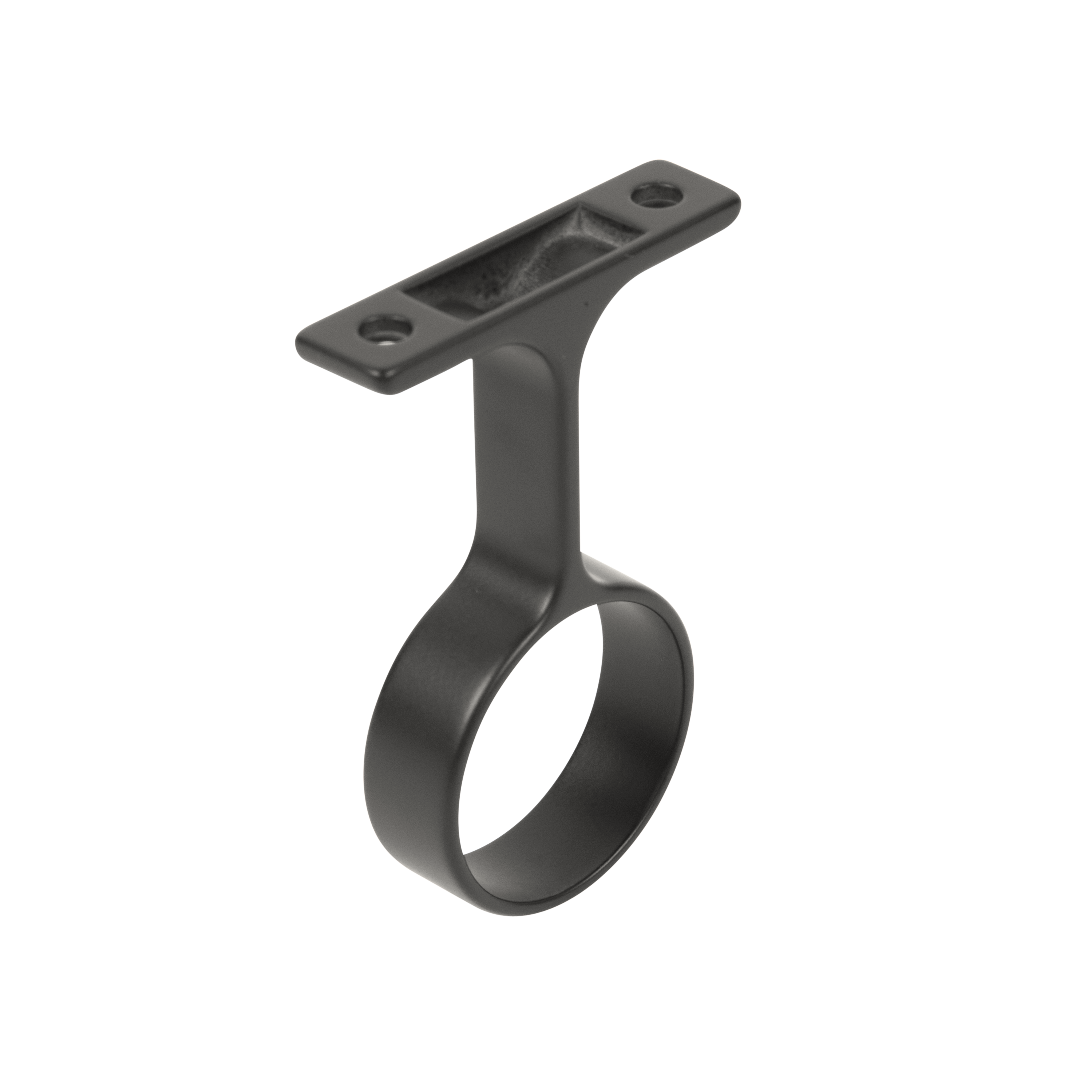 Round Oil-Rubbed-Bronze Closet Rod Center Support